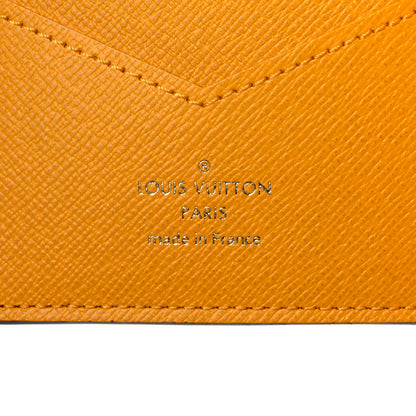 Louis Vuitton Monogram 2022 Christmas Animation New York Soho Passport Cover Yellow 6 of 7