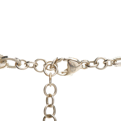Chanel Pearl Crystal CC Short Necklace Gold Dark Grey 4 of 4