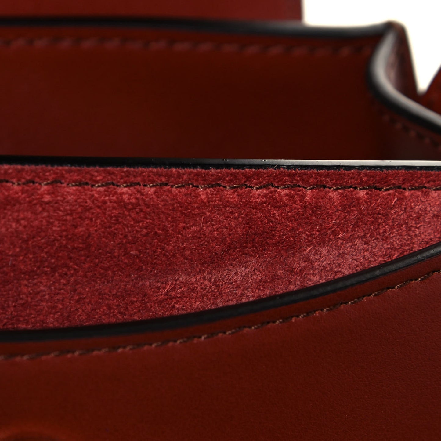 Calfskin Small Tess Bag Sepia Brown