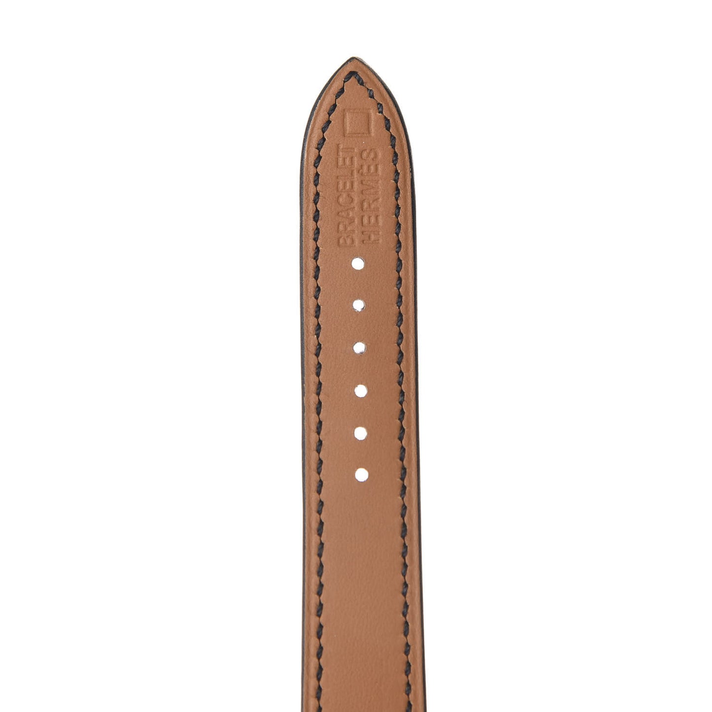 Shiny Alligator Watch Strap Black