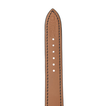 Hermes Shiny Alligator Watch Strap Black 3 of 4