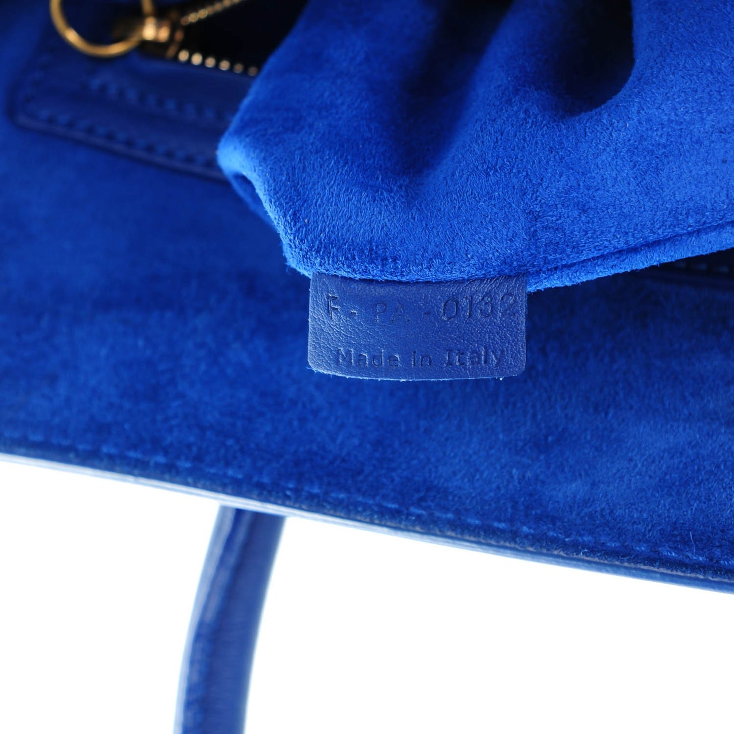Supple Calfskin Large Phantom Luggage Royal Blue