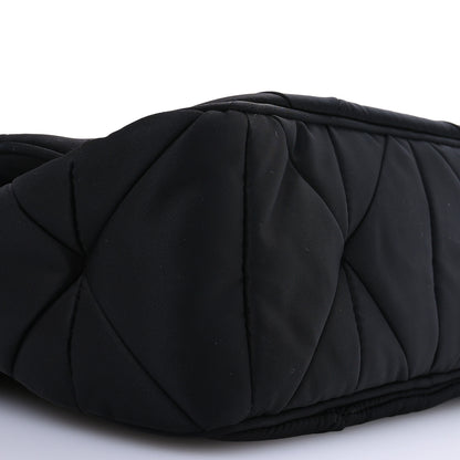 Prada Re-Nylon Quilted Padded Flap Shoulder Bag Black 8 of 10