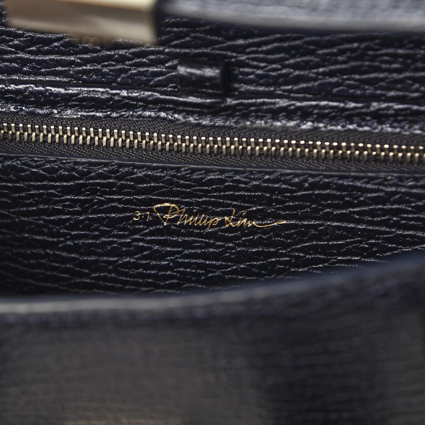 3.1 Textured Calfskin Mini Pashli Satchel Ink