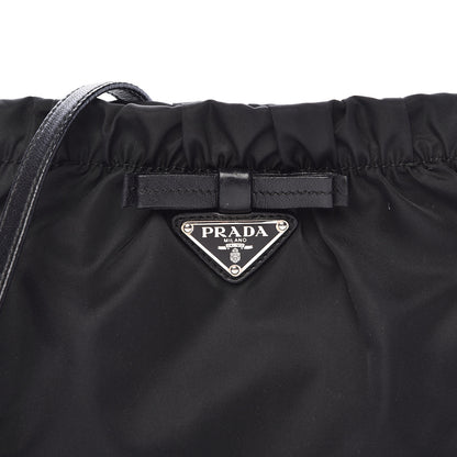 Prada Tessuto Nylon Crossbody Bag Black 7 of 12
