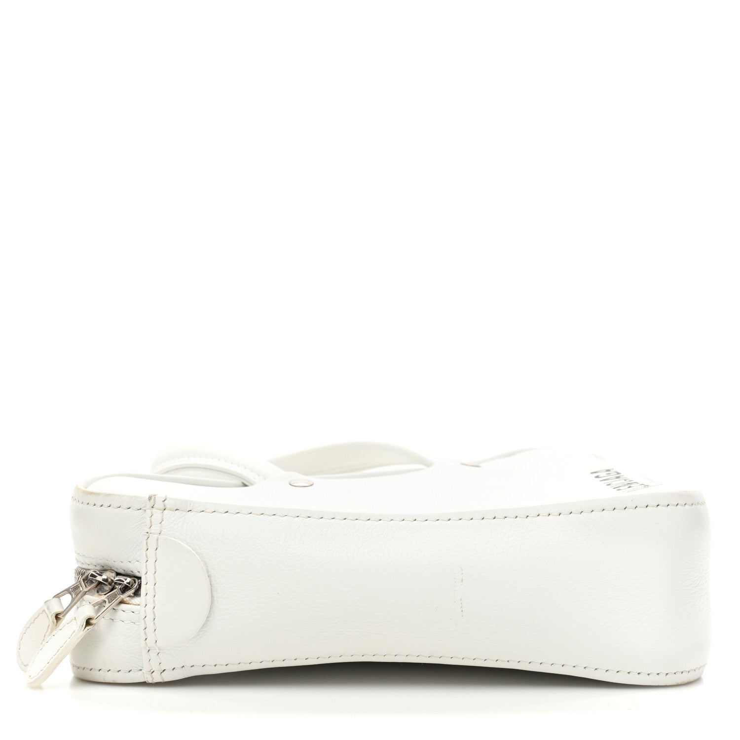 Balenciaga Calfskin XS Triangle Chain Duffle White 8 of 15