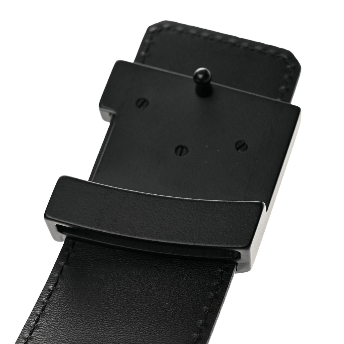 Louis Vuitton Calfskin Damier Graphite 40mm LV Initiales Reversible Belt 100 40 7 of 9