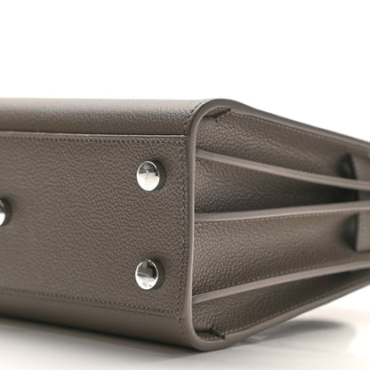 Saint Laurent Grained Calfskin Nano Sac De Jour Fog 10 of 10