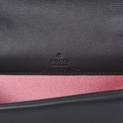 Gucci Velvet Crystal Super Mini Dionysus Shoulder Bag Black 6 of 11