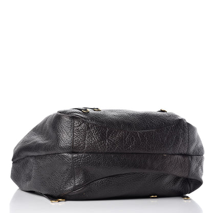 Givenchy Pebbled Calfskin Hobo Black 4 of 10