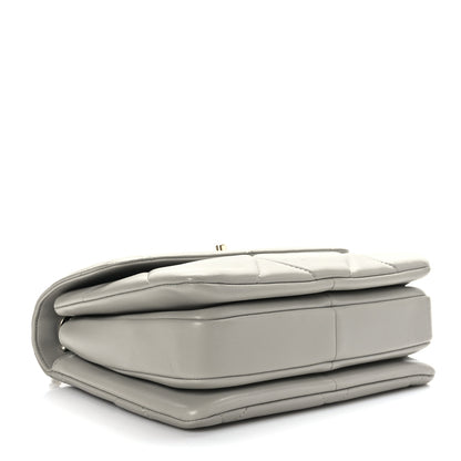 Chanel Lambskin Quilted Small Trendy CC Top Handle Flap Grey 4 of 9