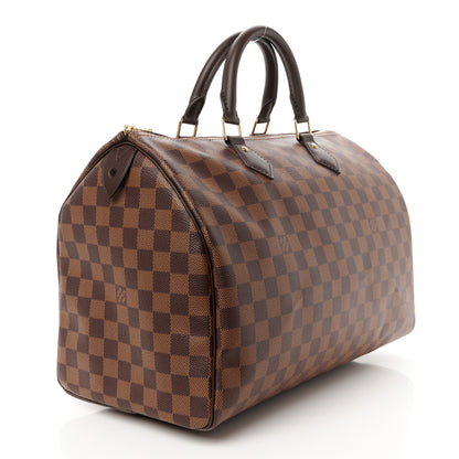 Louis Vuitton Damier Ebene Speedy 35 3 of 12