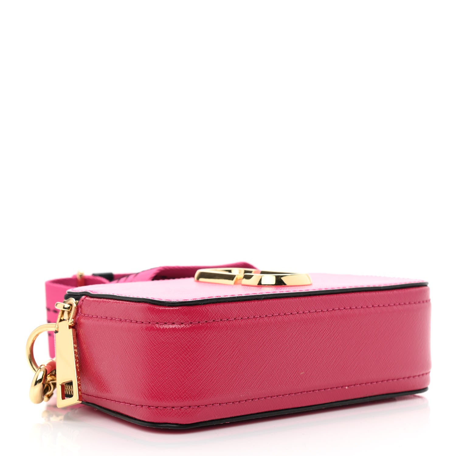 Marc Jacobs Saffiano Small Snapshot Camera Bag Pink 4 of 11