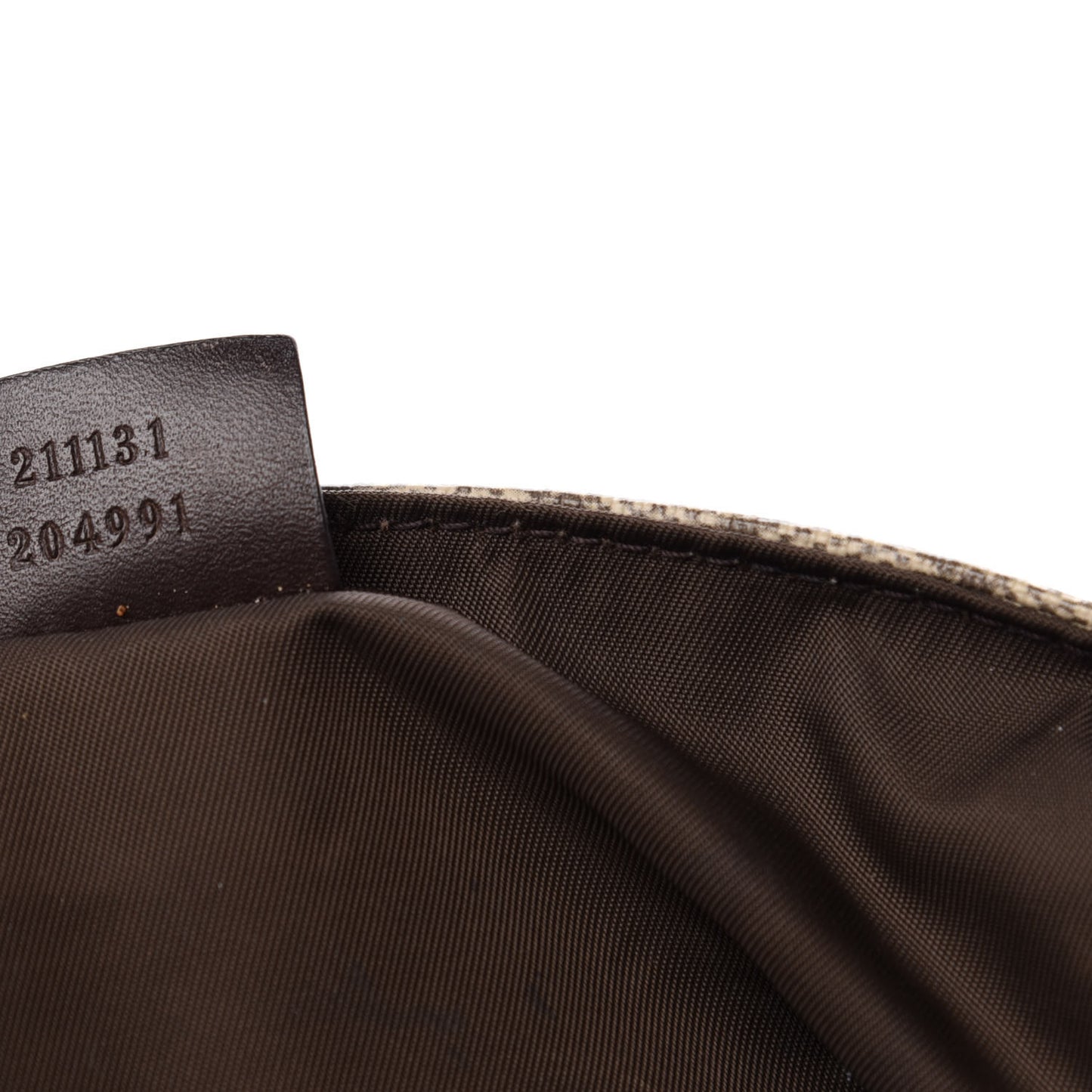 GG Plus Monogram Messenger Diaper Bag Dark Brown