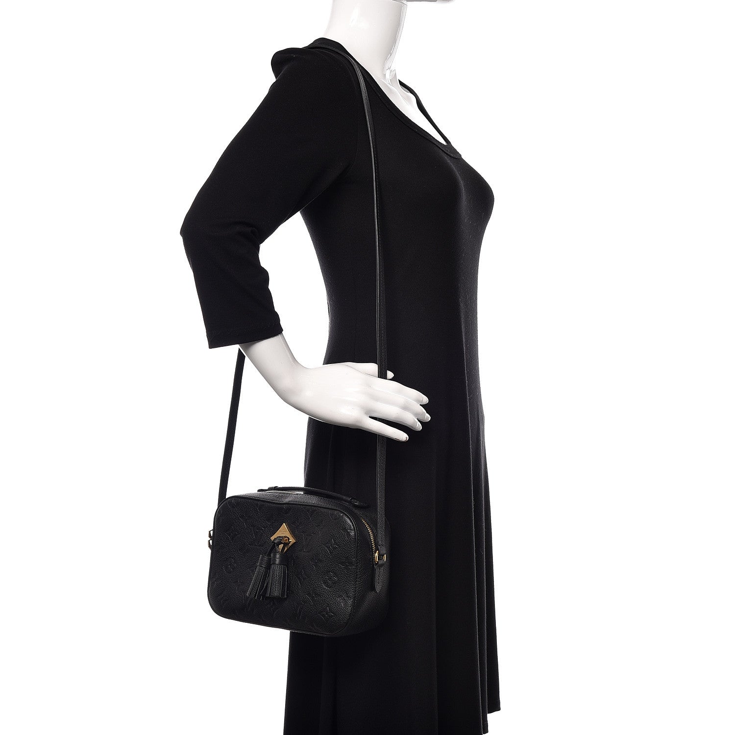 Louis Vuitton Empreinte Saintonge Black 2 of 10