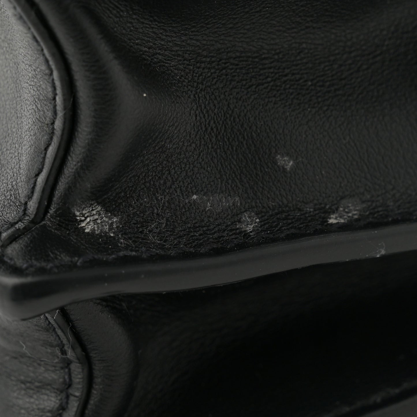 Calfskin Soft Sound Charms Shoulder Bag Black
