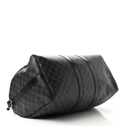 Louis Vuitton Damier Graphite Keepall Bandouliere 45 4 of 12