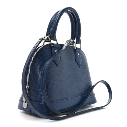Louis Vuitton Epi Alma BB Indigo 3 of 10