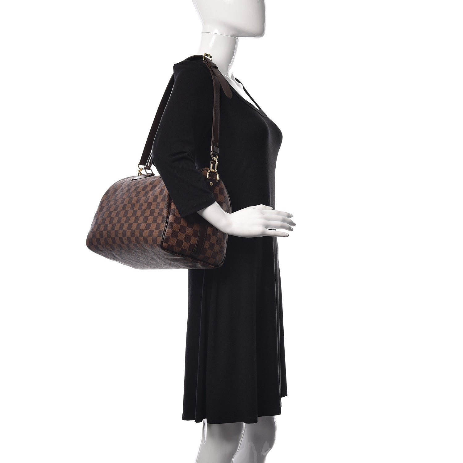 Louis Vuitton Damier Ebene Speedy Bandouliere 30 2 of 16