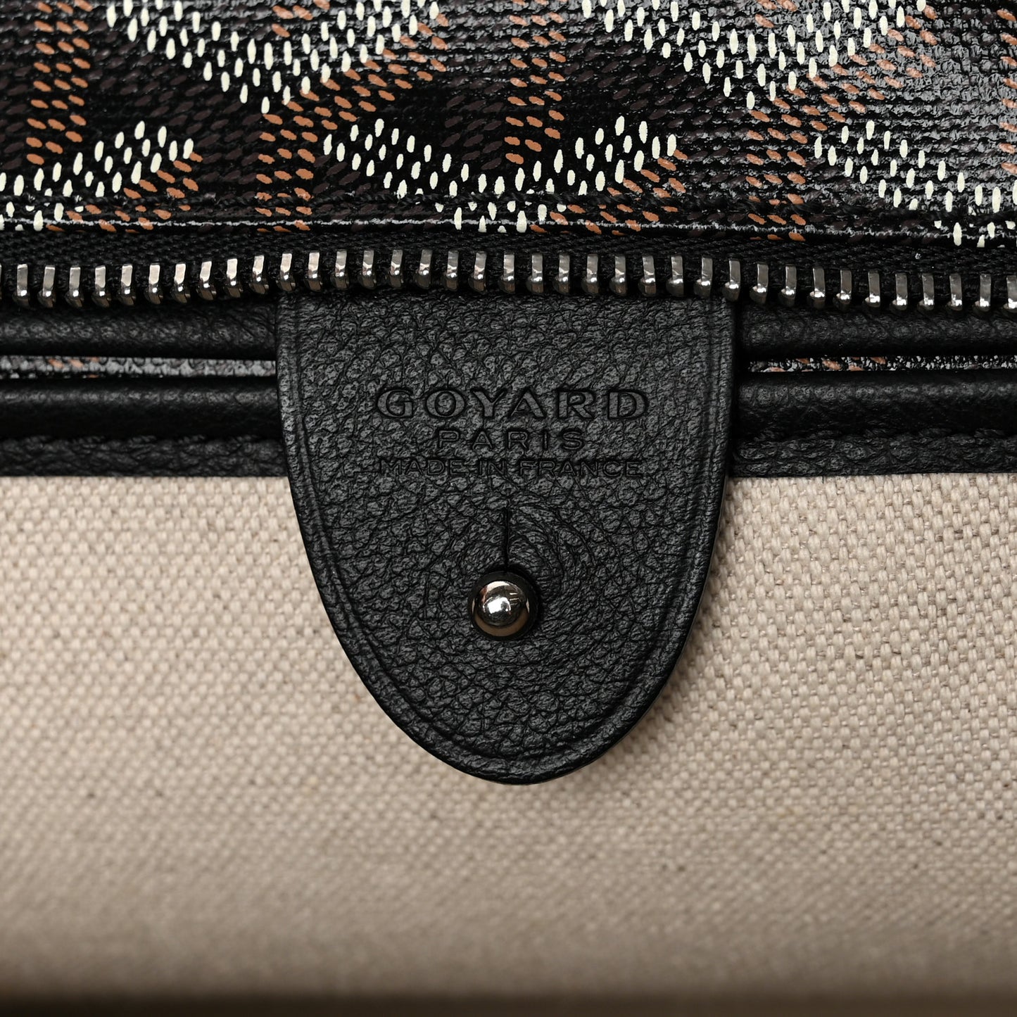 Goyardine Artois PM Black