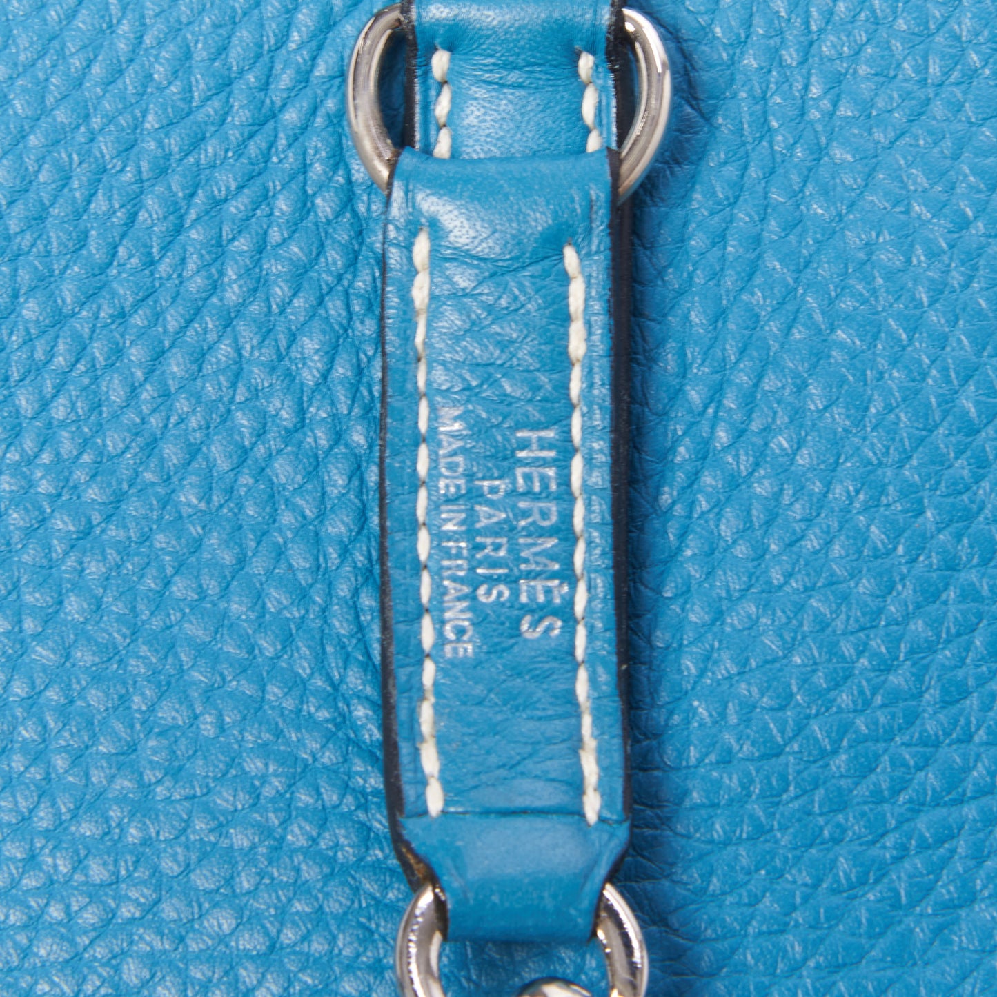 Taurillon Clemence Trim II 31 Blue Jean