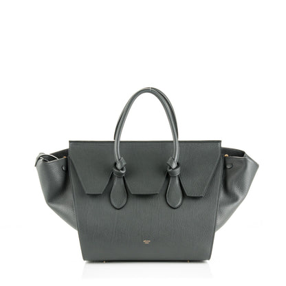 Celine Crisped Calfskin Small Tie Knot Tote Anthracite 1 of 8
