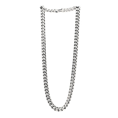 David Yurman Sterling Silver 11.5mm Curb Chain Necklace 3 of 5