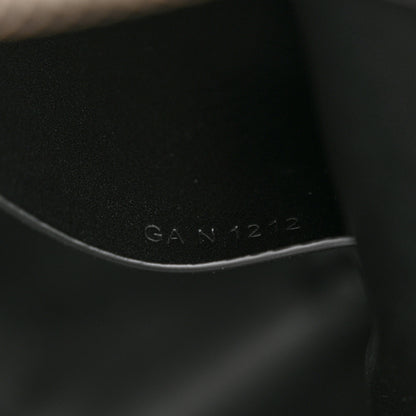 Givenchy Smooth Calfskin Medium Moon Cut Out Shoulder Bag Black 7 of 13