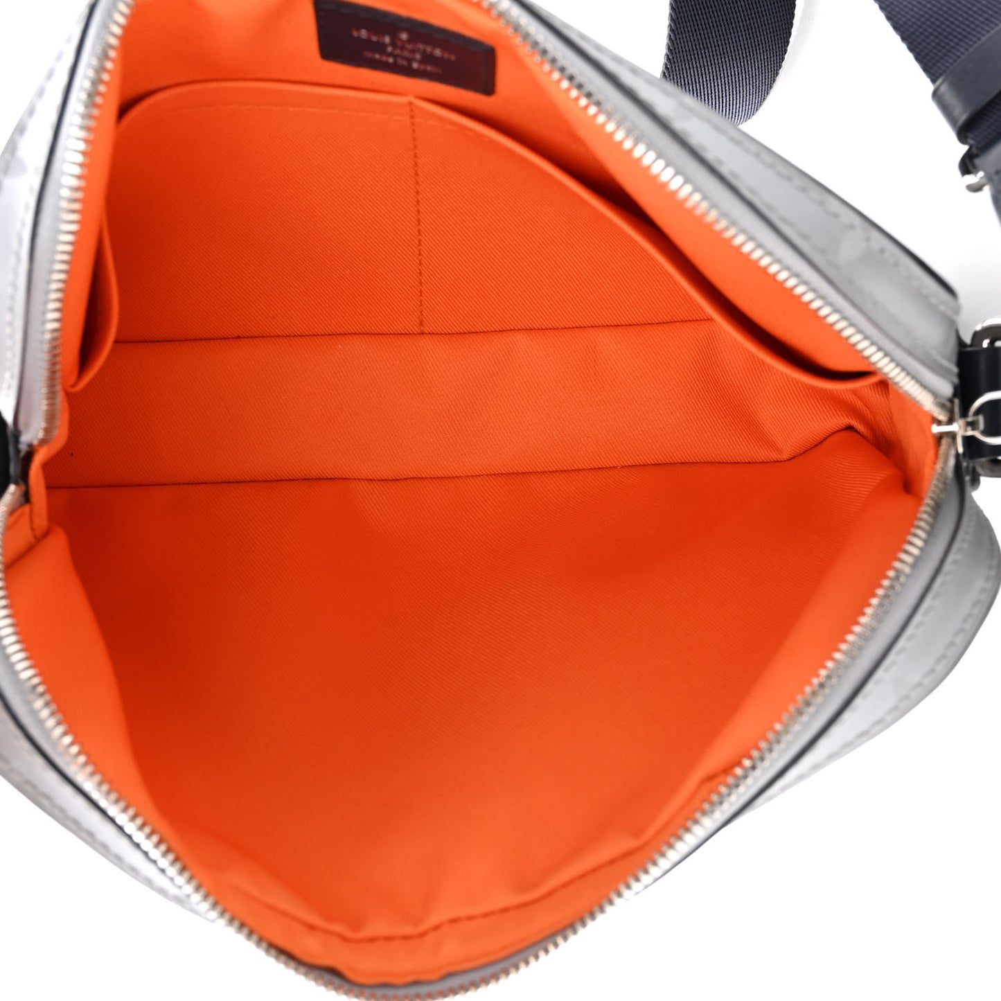 Monogram Alpha Messenger Satellite Silver