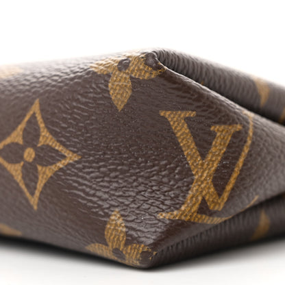 Louis Vuitton Monogram Pallas Clutch Black 10 of 11
