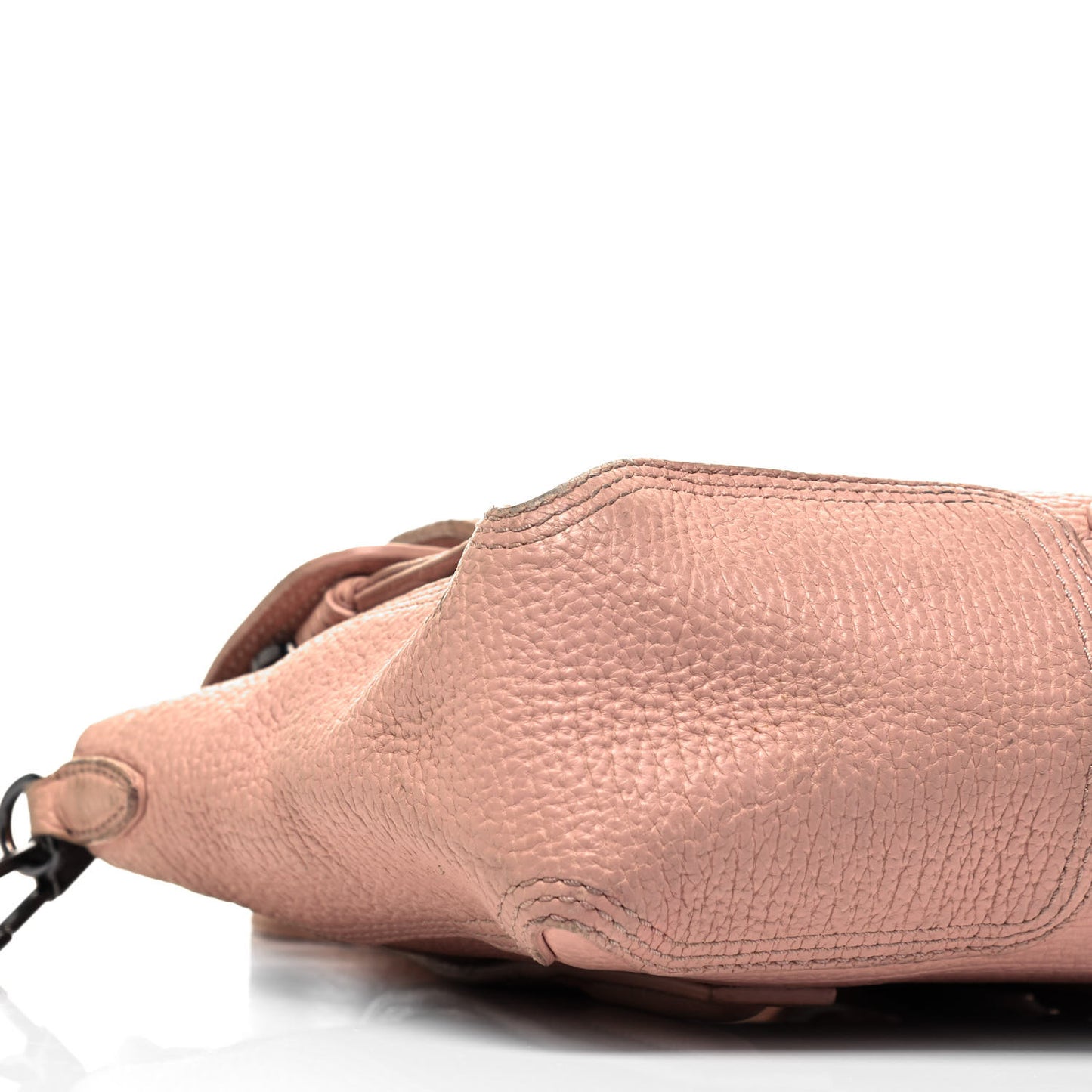 Textured Calfskin Mini Pashli Satchel Petal