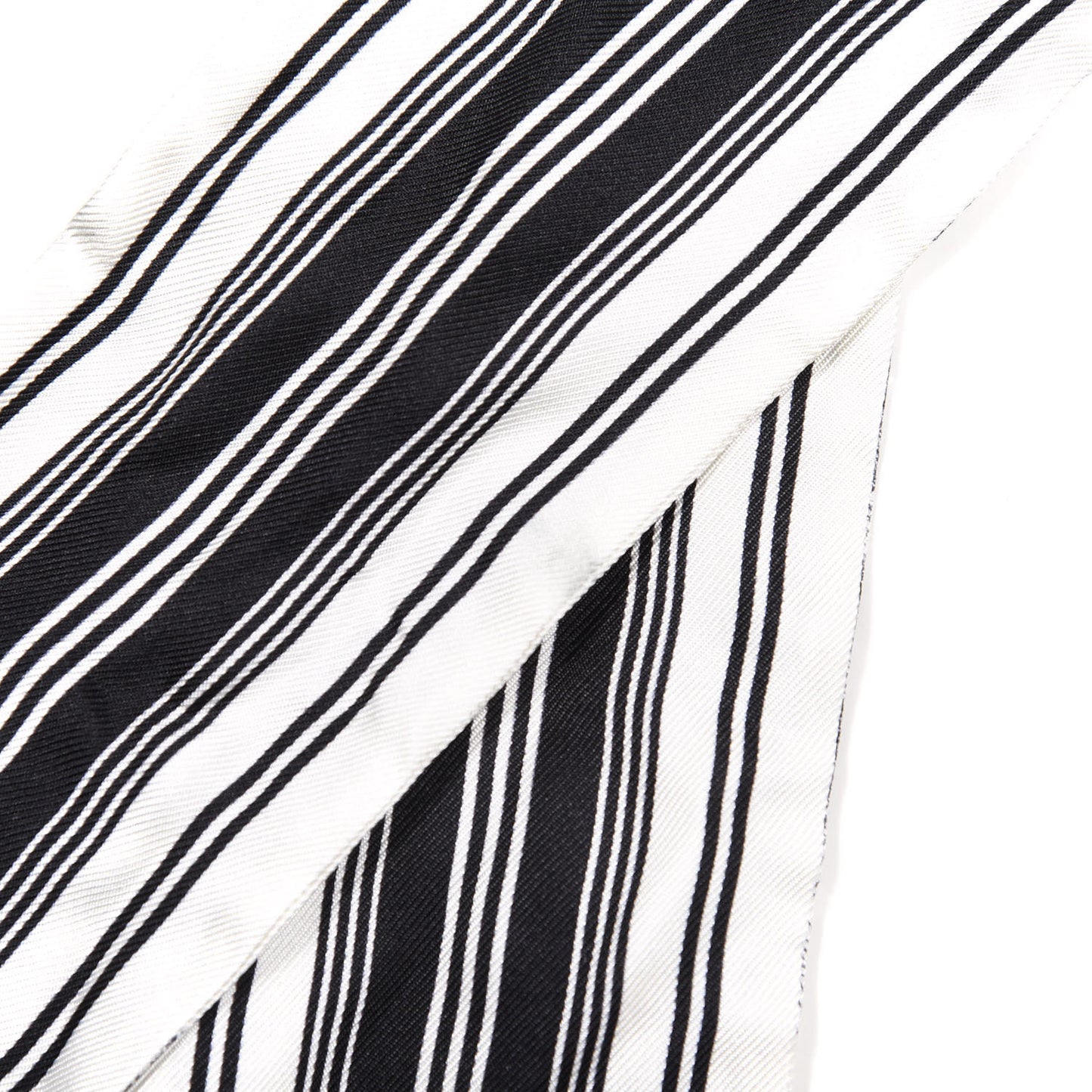 Silk Toile De Jouy Mitzah Scarf Navy Blue