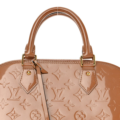 Louis Vuitton Vernis Alma PM Rose Velours 8 of 12