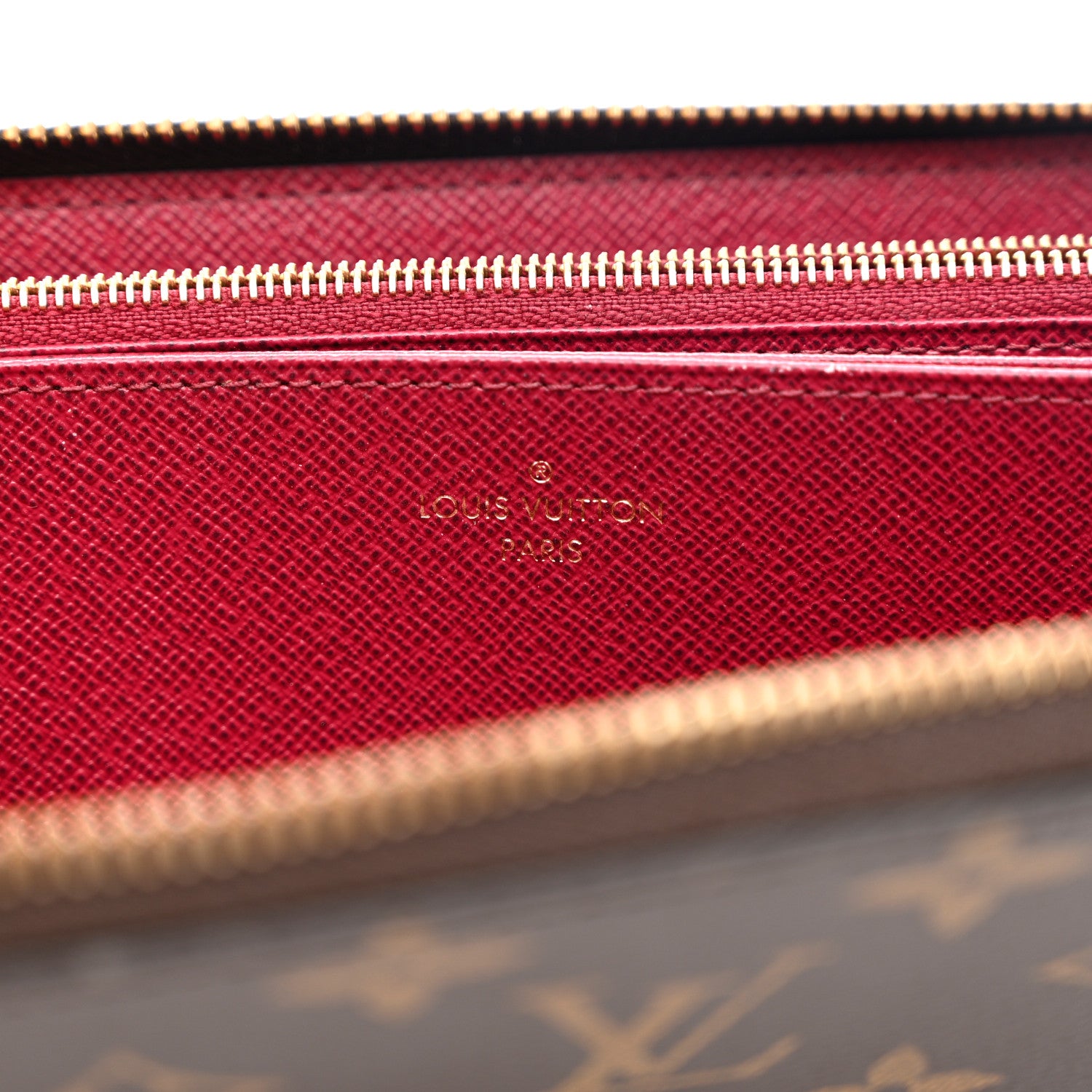 Louis Vuitton Monogram Zippy Wallet Fuchsia 6 of 7