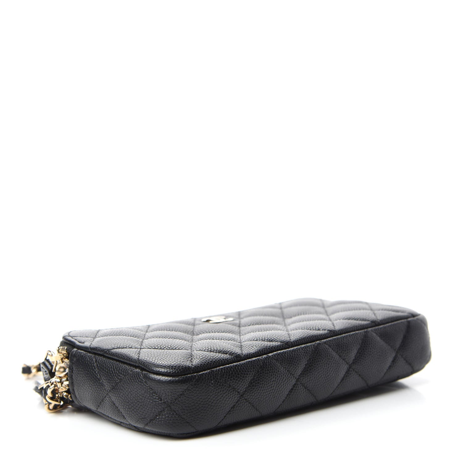 Chanel Caviar Quilted Small Clutch With Chain Black 4 of 12