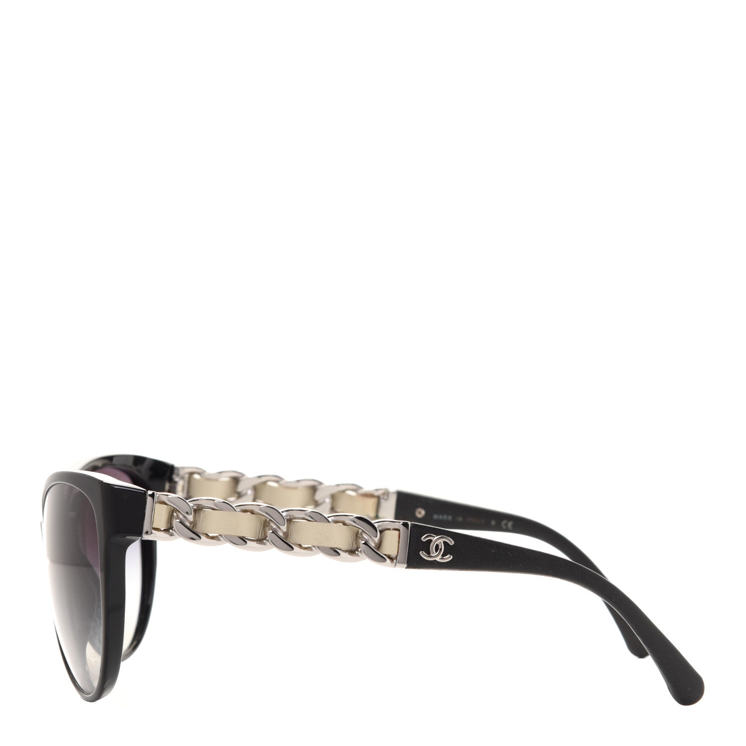 Chanel CC Chain Sunglasses 5215Q Black 3 of 10