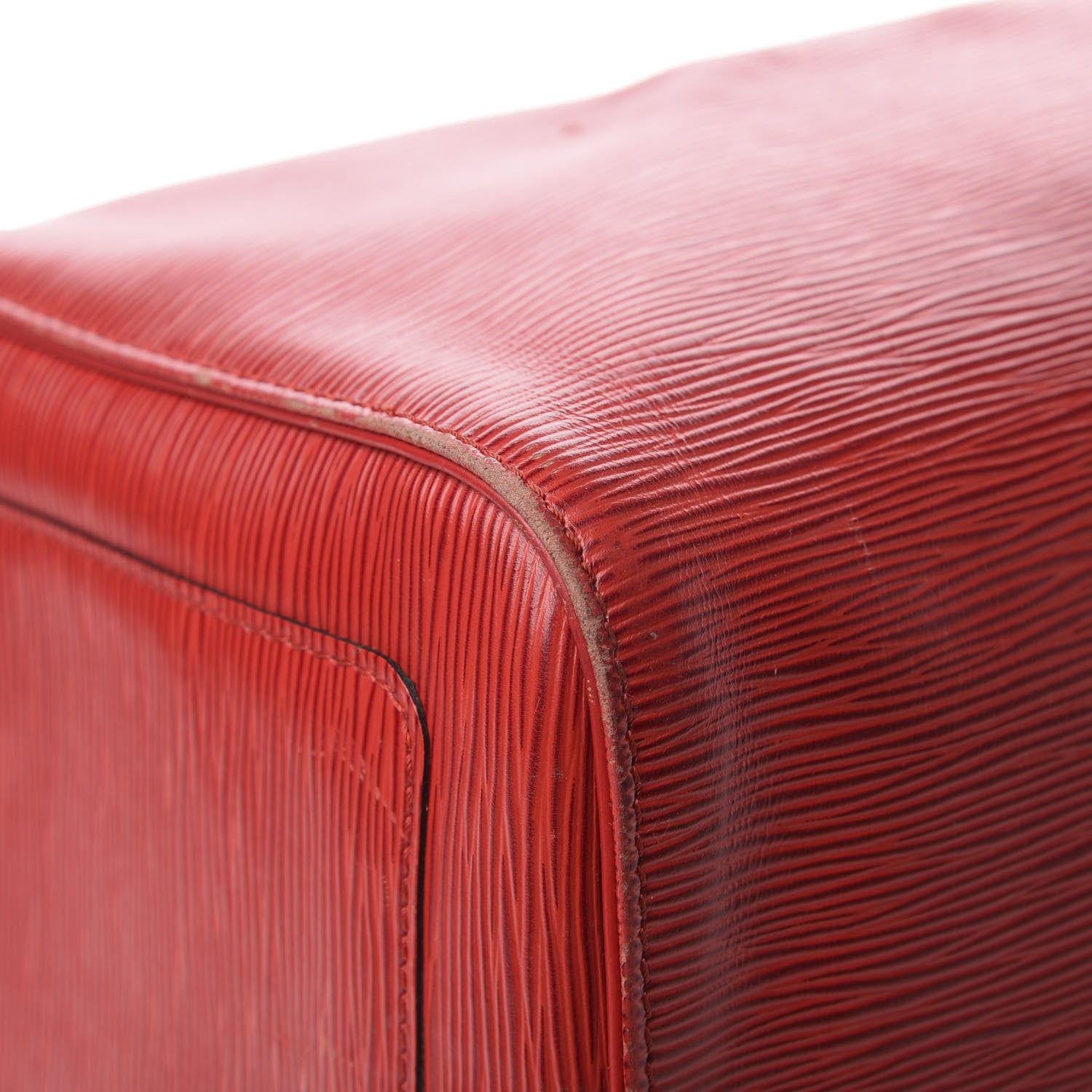 Louis Vuitton Epi Keepall 50 Castillan Red 8 of 19