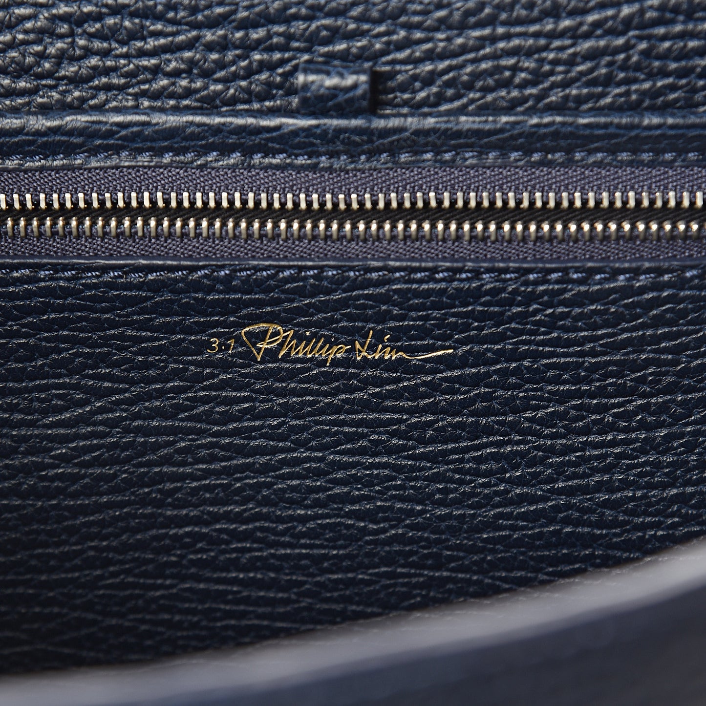 3.1 Textured Calfskin Medium Pashli Satchel Ink