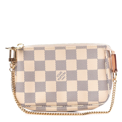 Louis Vuitton Damier Azur Mini Pochette Accessories 1 of 8