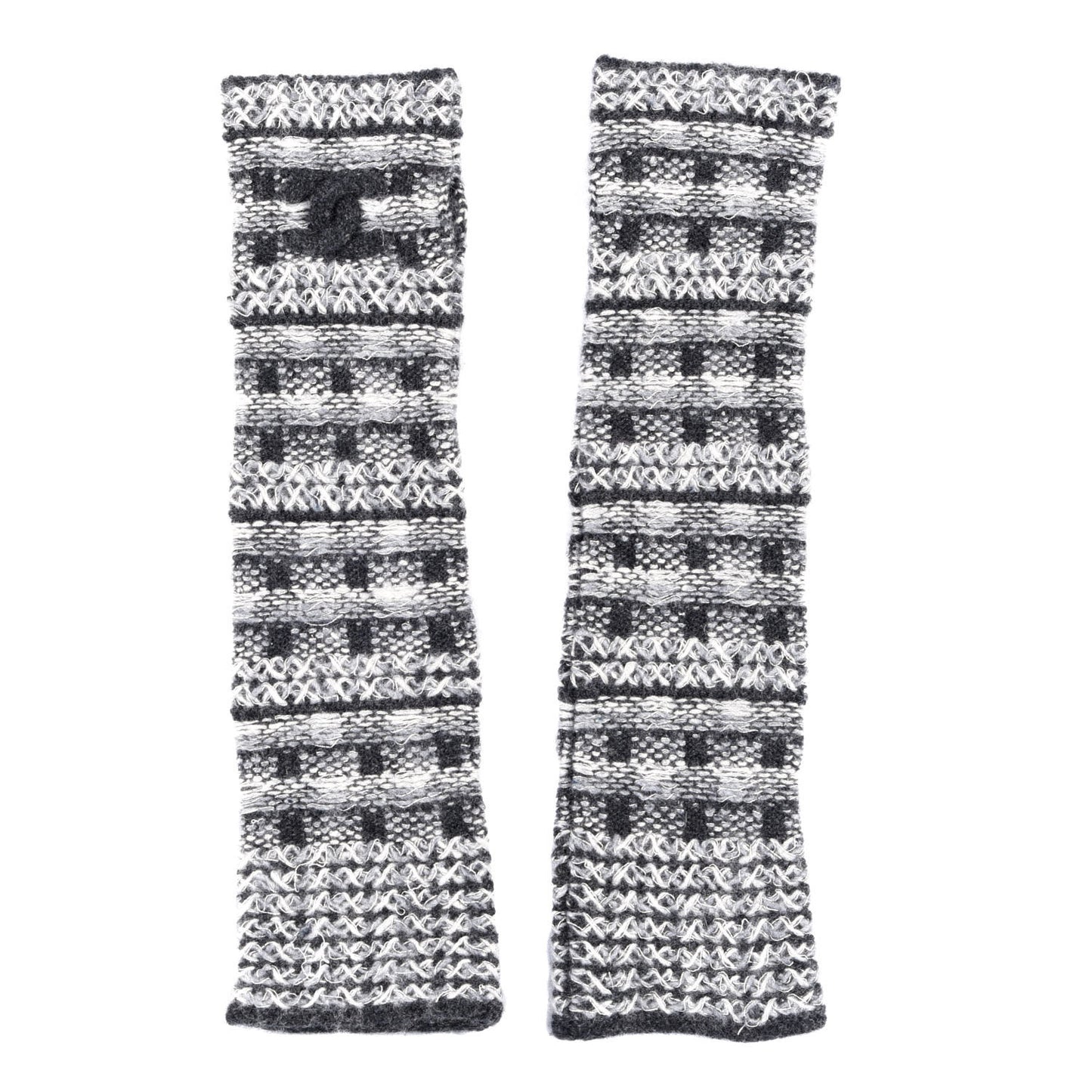 Cashmere CC Fingerless Gloves Grey