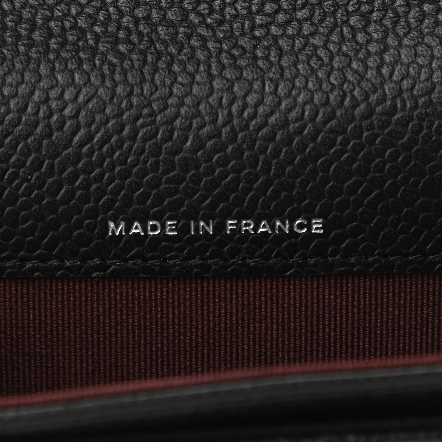 Chanel Caviar Quilted Flap Card Holder Wallet Black 7 of 8
