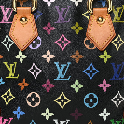 Louis Vuitton Monogram Multicolor Audra Black 6 of 8