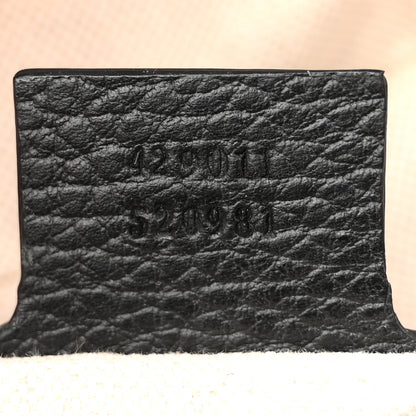 Gucci Dollar Calfskin GG Marmont Briefcase Black 6 of 9