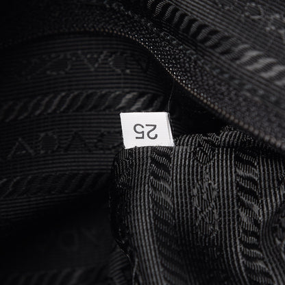 Prada Nylon Vela Messenger Bag Black 7 of 7
