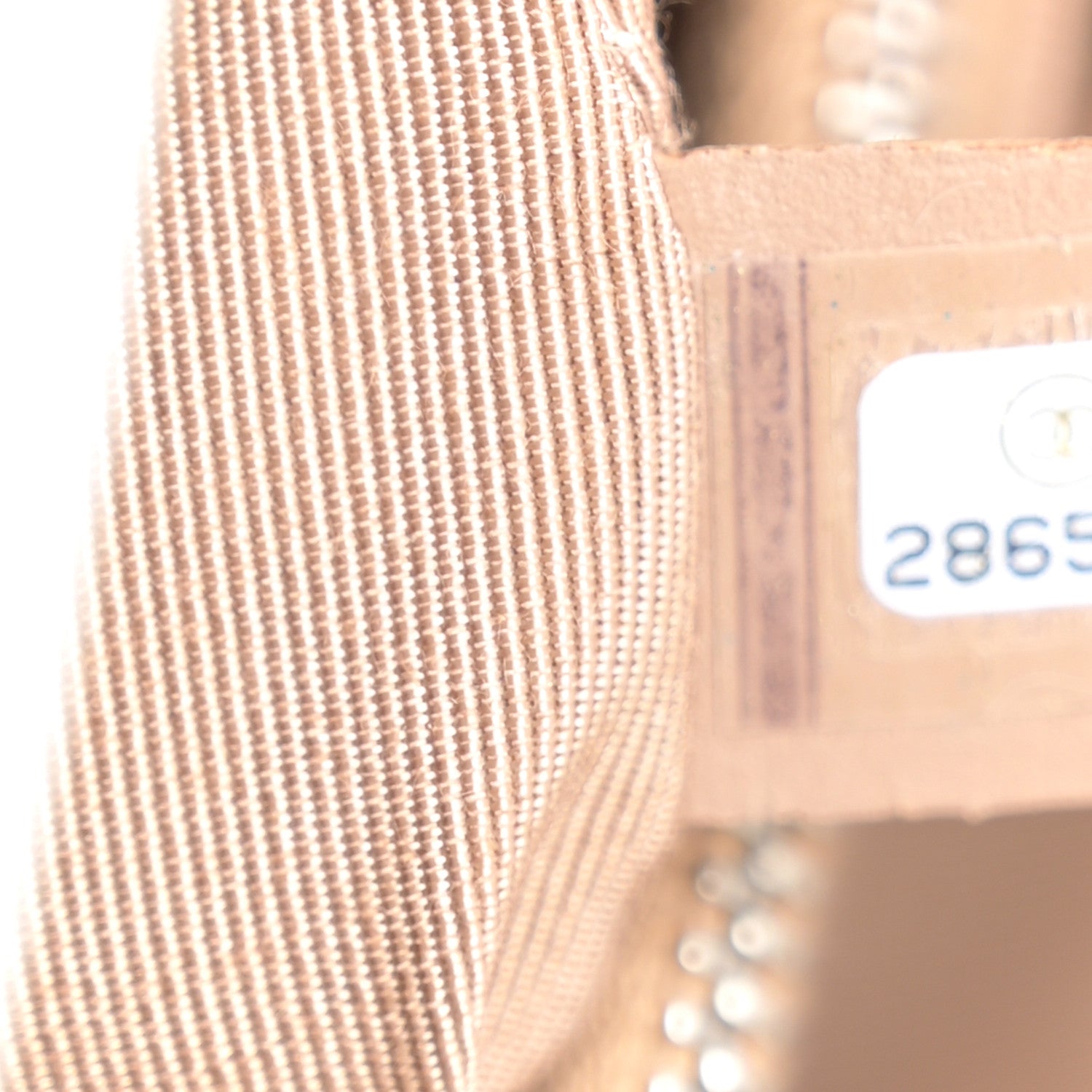 Chanel Iridescent Caviar Chevron Quilted Small Coco Handle Flap White 8 of 12