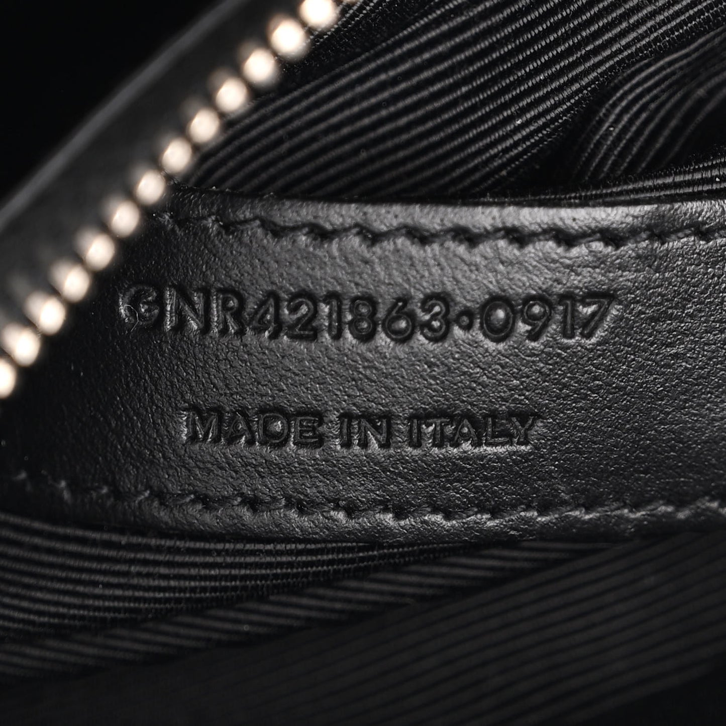 Calfskin Crocodile Embossed Baby Sac De Jour Black