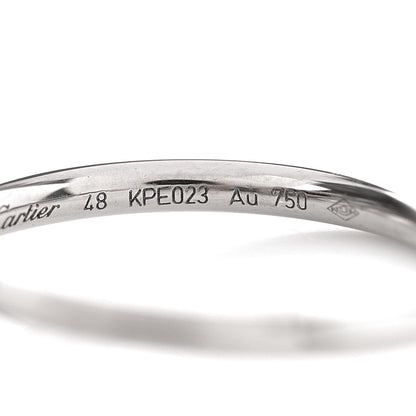 Cartier 18K White Gold Small Juste Un Clou Ring 48 4.5 5 of 6