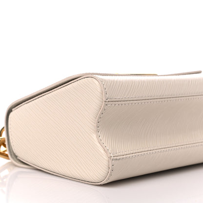Louis Vuitton Epi Twist Braided Chain Shoulder Bag PM Quartz White 8 of 9