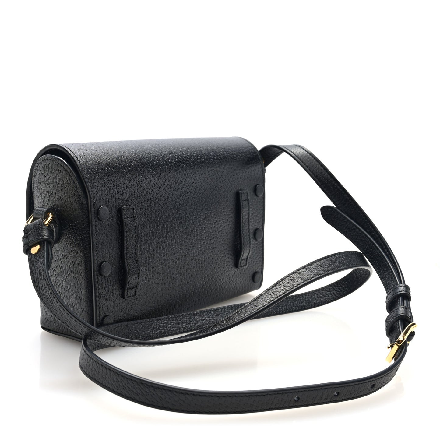 Calfskin Horsebit 1955 Shoulder Bag Black
