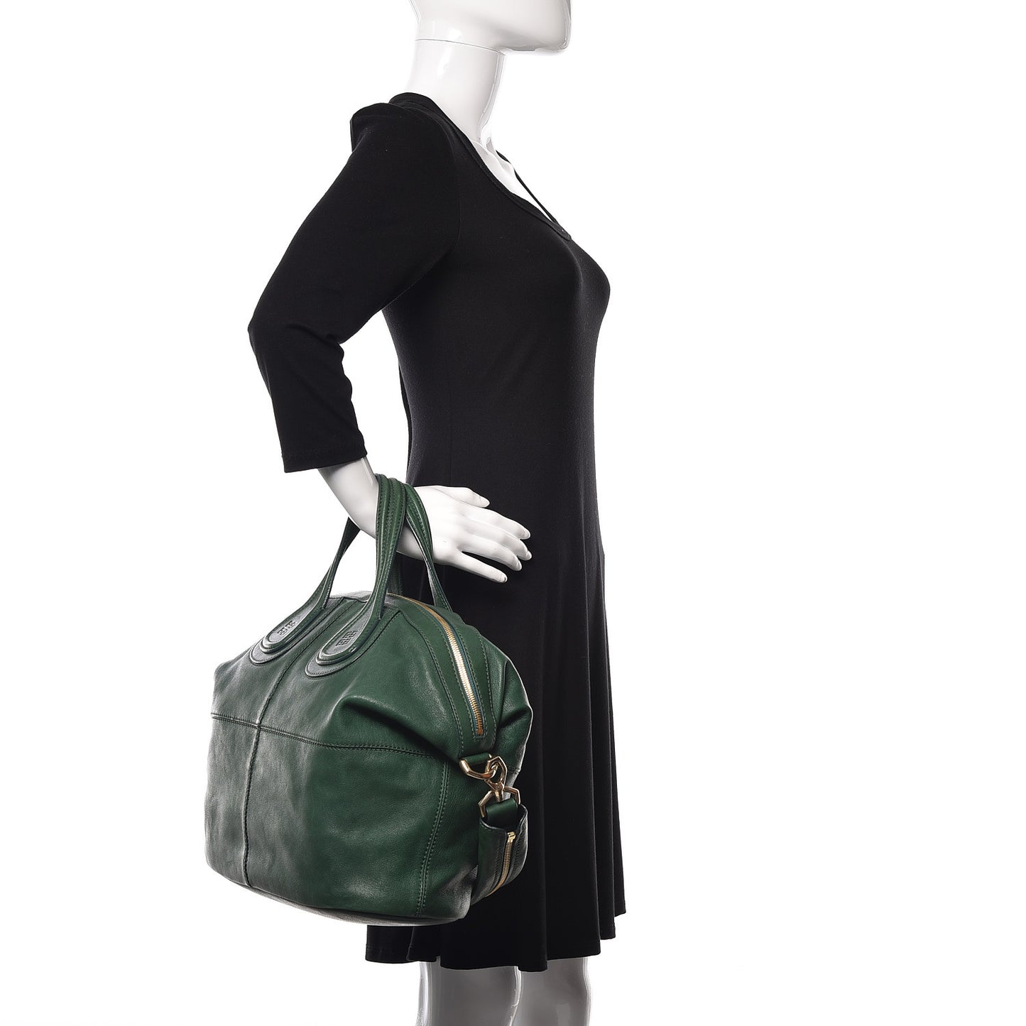 Lambskin Medium Nightingale Emerald